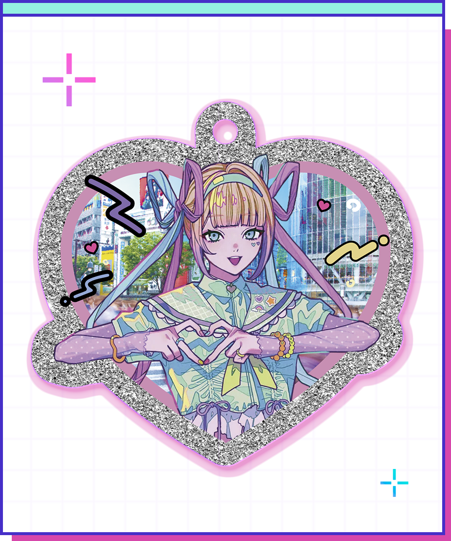 東名阪KVアクキー超てんちゃん
