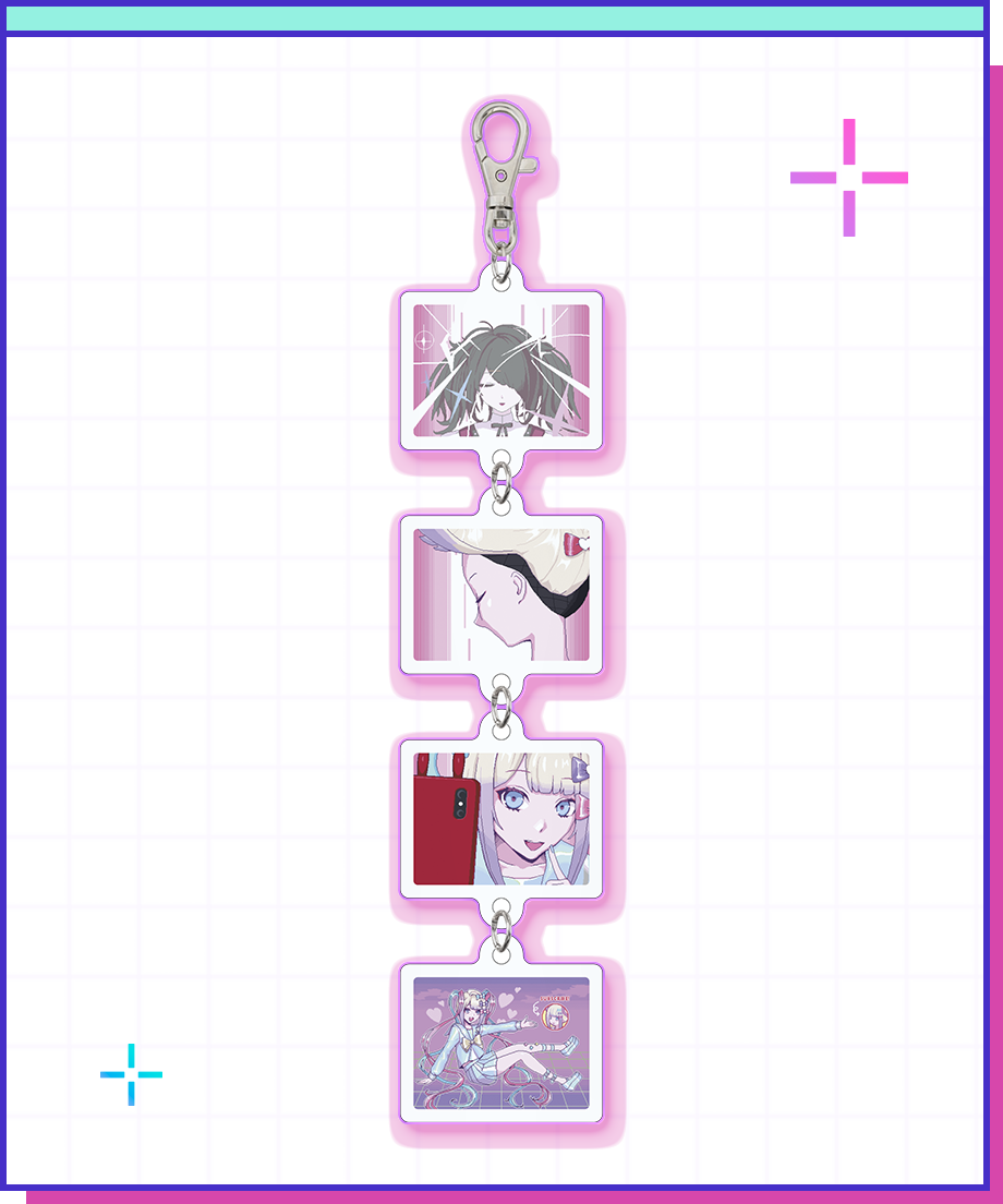 変身バンクゆらゆらアクキー