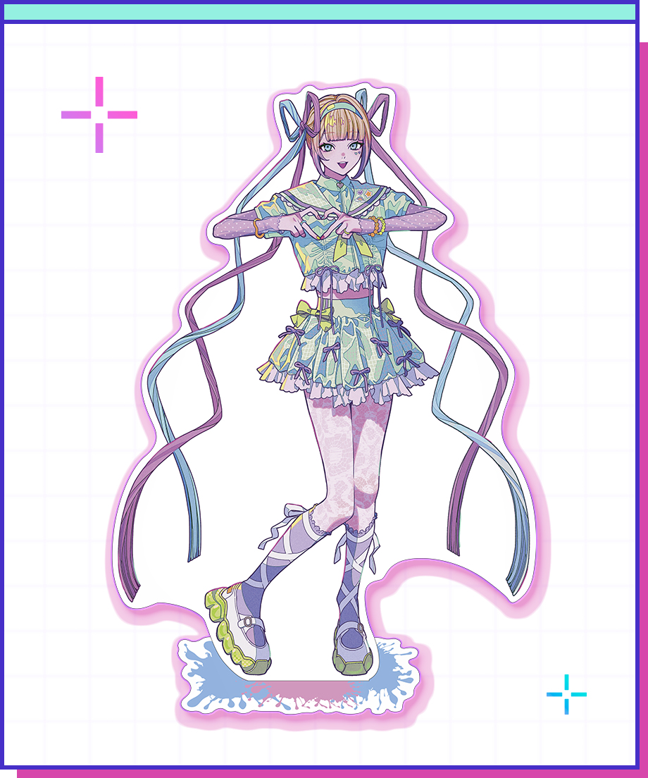 東名阪KVアクリルスタンド超てんちゃん