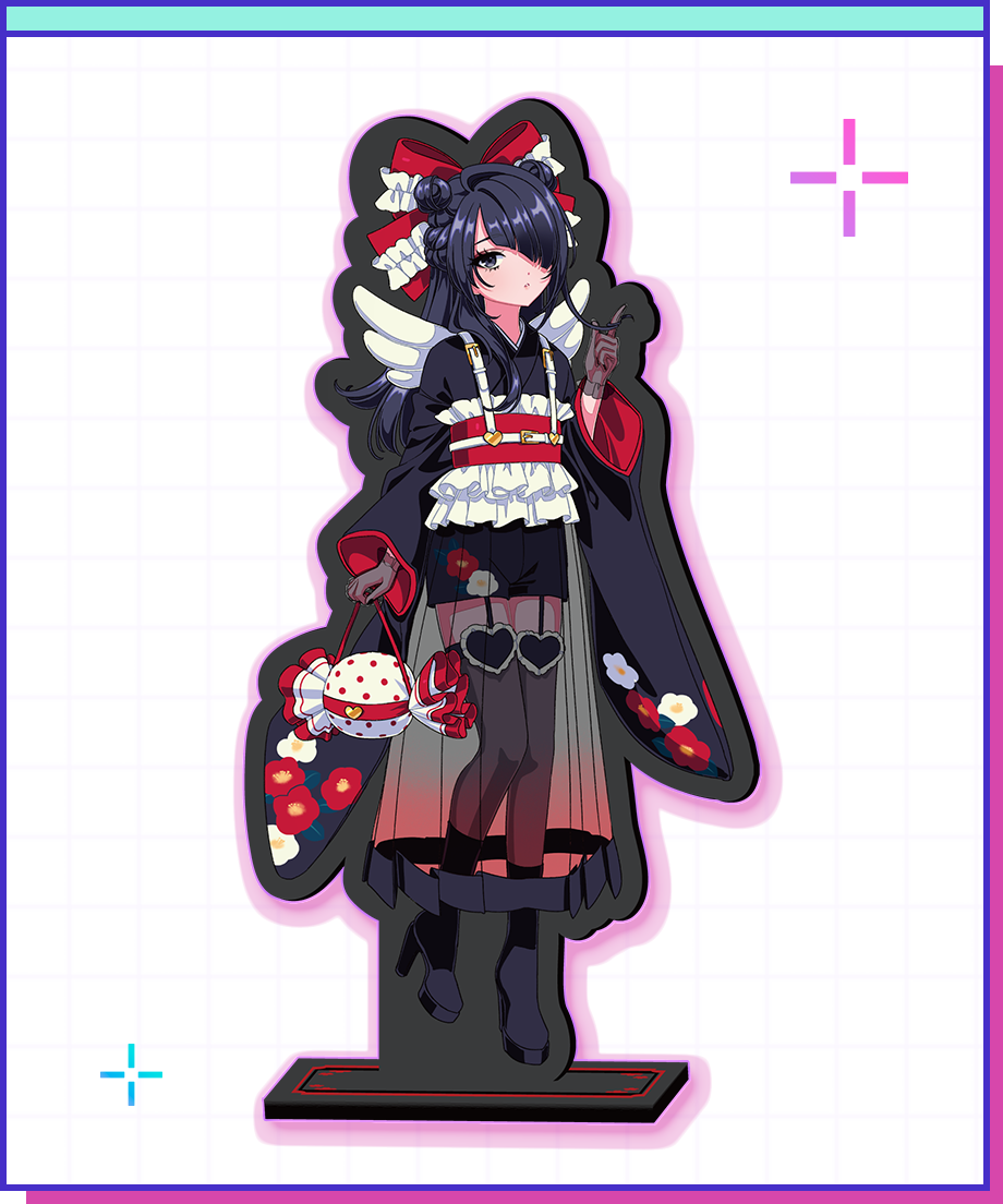 あめちゃんレトロカラーアクリルスタンド